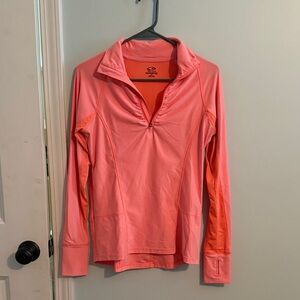 Women's Coral Athletic Pullover